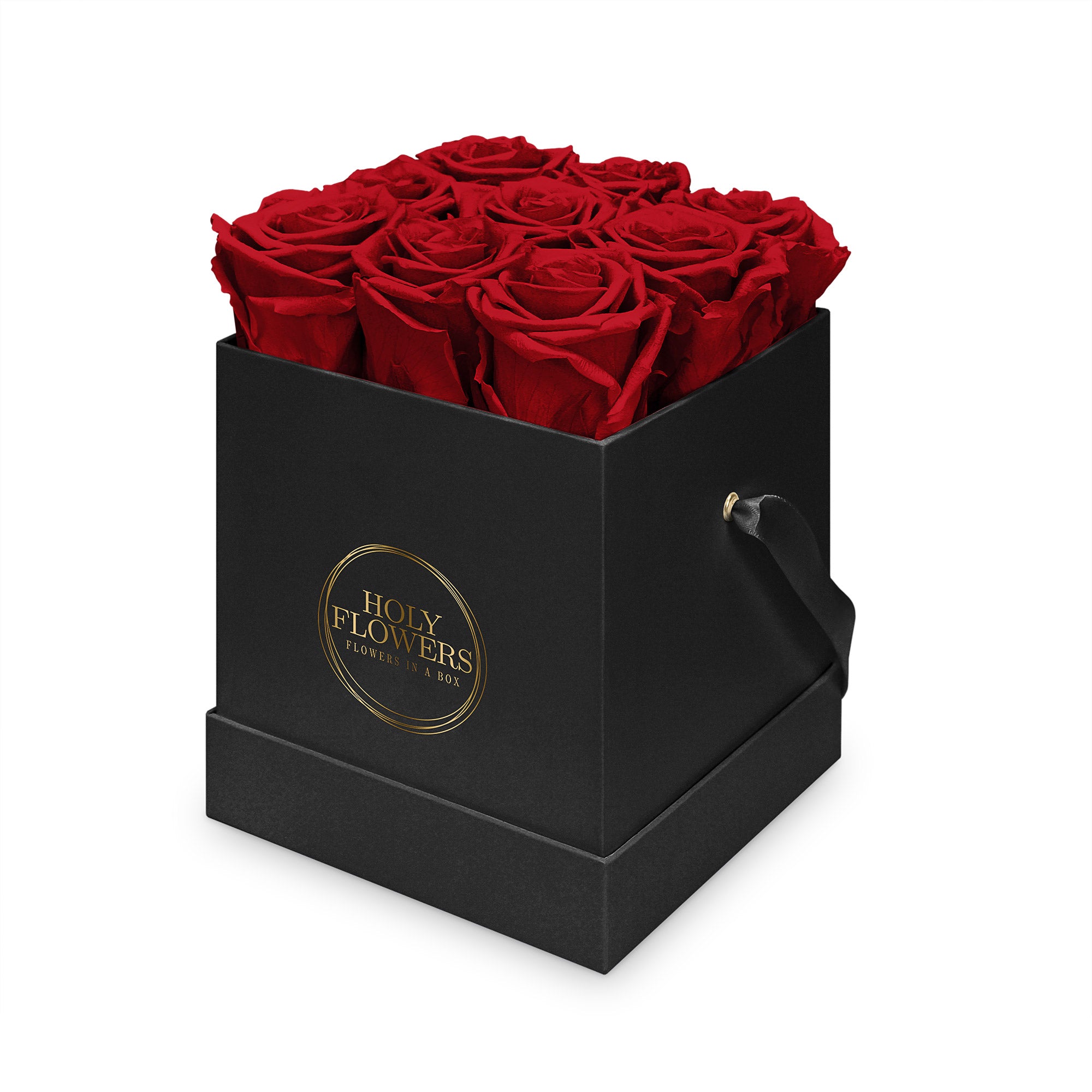 Rose box with 9 infinity roses, lasts 1-3 years,